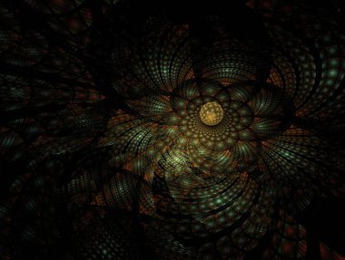 Hayali fraktal arkaplan resmi