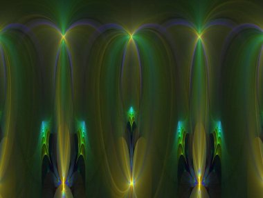 Hayali fraktal arkaplan resmi