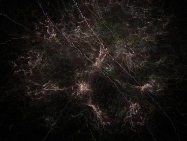 Hayali fraktal arkaplan resmi