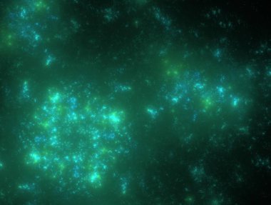 Hayali fraktal arkaplan resmi