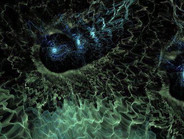 Hayali fraktal arkaplan resmi