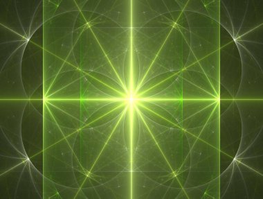 Hayali fraktal arkaplan resmi