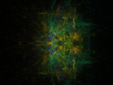 Hayali fraktal arkaplan resmi