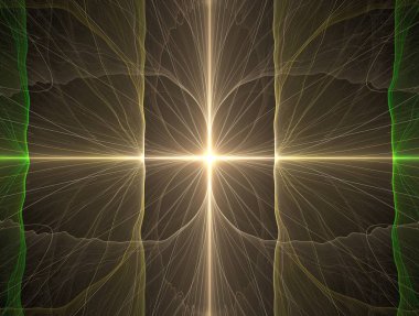 Hayali fraktal arkaplan resmi