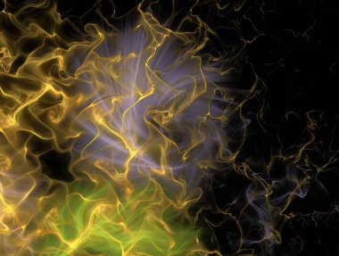 Hayali fraktal arkaplan resmi