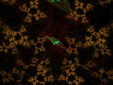 Hayali fraktal arkaplan resmi