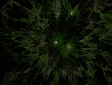 Hayali fraktal arkaplan resmi