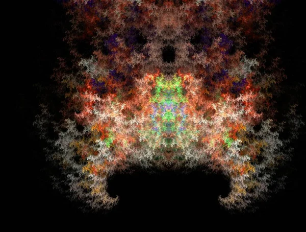 Fond abstrait fractal imaginaire Image — Photo