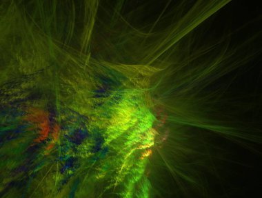 Hayali fraktal arkaplan resmi