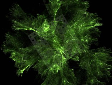 Hayali fraktal arkaplan resmi