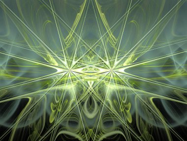 Hayali fraktal arkaplan resmi