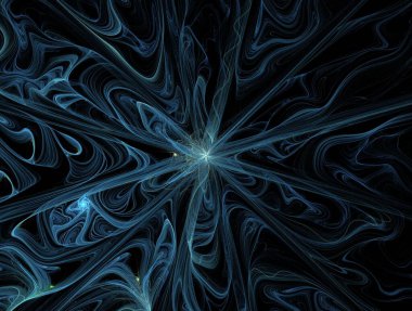 Hayali fraktal arkaplan resmi
