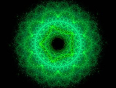 Hayali fraktal arkaplan resmi