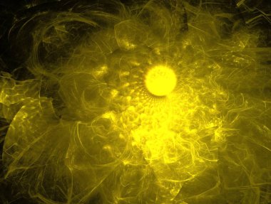 Hayali fraktal arkaplan resmi