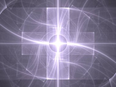 Hayali fraktal arkaplan resmi