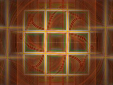 Hayali fraktal arkaplan resmi