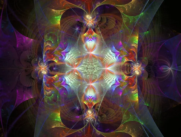 Imaginatory fractal abstract background Image — Stock Photo, Image