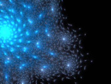 Hayali fraktal arkaplan resmi