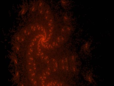 Hayali fraktal arkaplan resmi