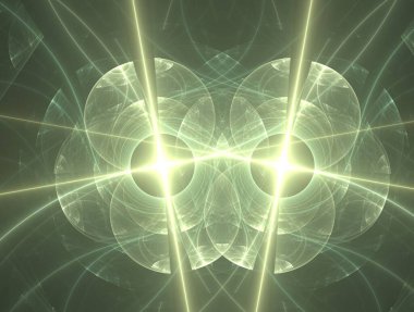 Hayali fraktal arkaplan resmi