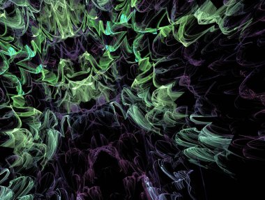 Hayali fraktal arkaplan resmi