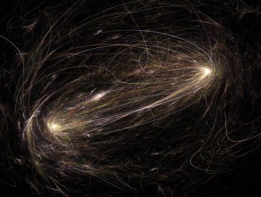 Hayali fraktal arkaplan resmi