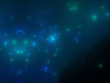 Hayali fraktal arkaplan resmi