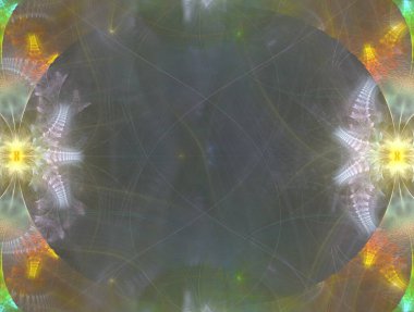 Hayali fraktal arkaplan resmi