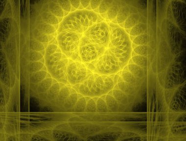 Hayali fraktal arkaplan resmi