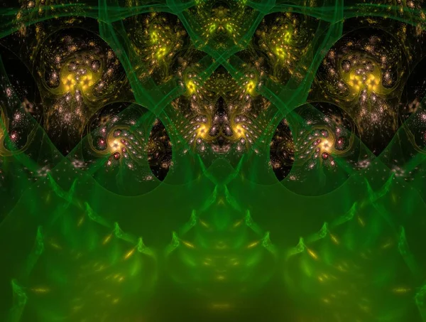 Fond abstrait fractal imaginaire Image — Photo