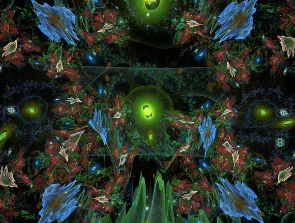 Imaginatory fractal abstract background Image Stock Photo