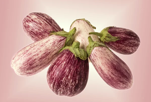 Purple Eggplants — Stock Photo, Image