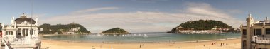 La concha kumsalda san sebastian, İspanya
