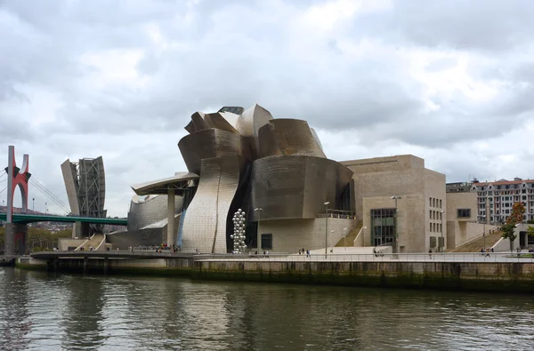 Guggenheimovo muzeum bilbao — Stock fotografie