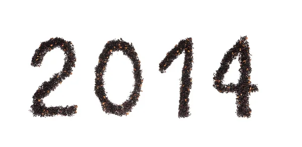 2014 in tea — Stock Photo, Image