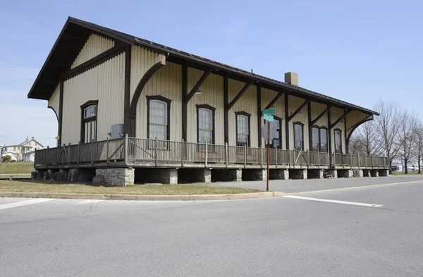 Kutztown stazione ferroviaria a Kutztown, Pennsylvania — Foto Stock