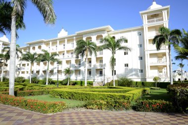 Dış modern tropik tatil köyü
