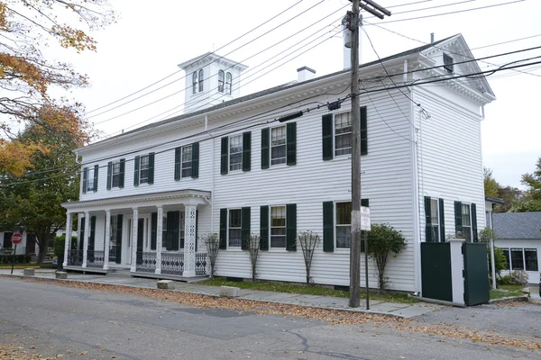 Large federal style house with a cupola — Stock Photo, Image