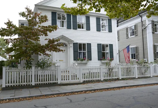 Casa estilo federal em Connecticut — Fotografia de Stock