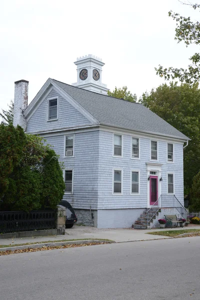 新英格兰的灰色的房子 — 图库照片