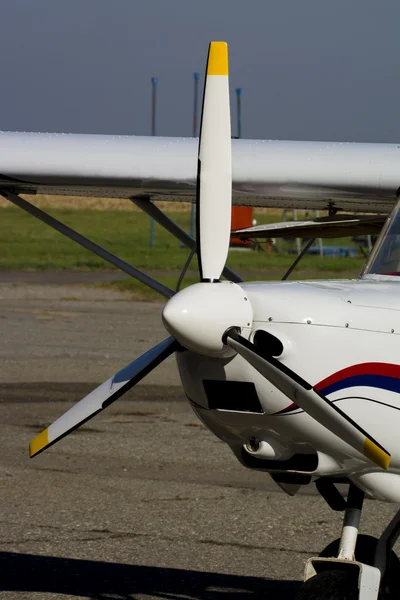 A modern business or personal airplane — Stock Photo, Image