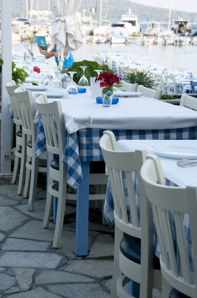 Traditionele Griekse taverne — Stockfoto