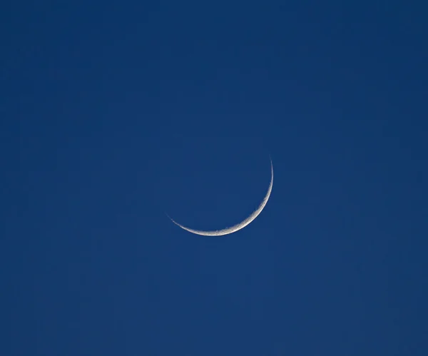 Waxing Crescent Moon — Stock Photo, Image