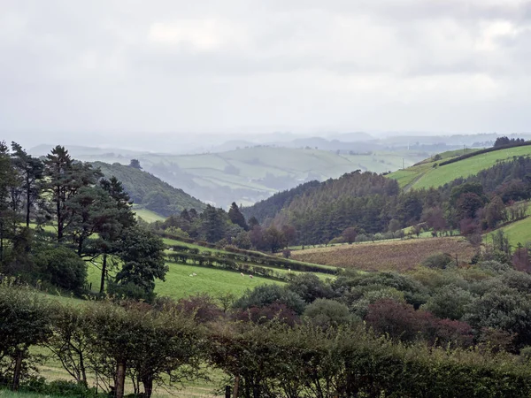 View Mid Wales Autumn — Stock Photo, Image