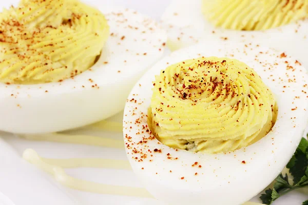Gourmet Deviled Eggs — Stock Photo, Image