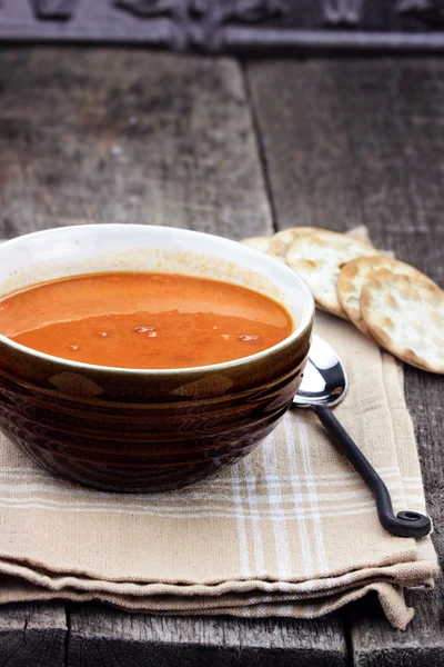 Bisque de tomate — Fotografia de Stock