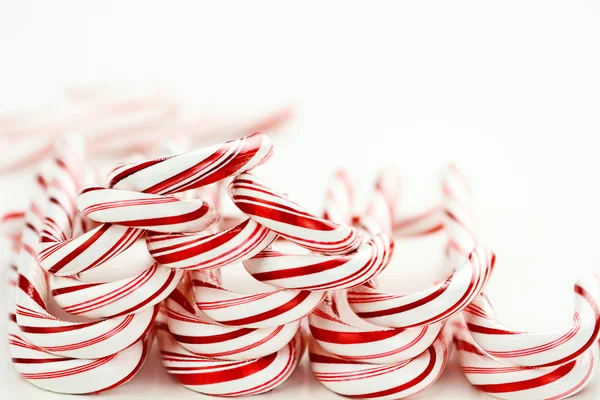 Row of Candy Canes — Stock Photo, Image