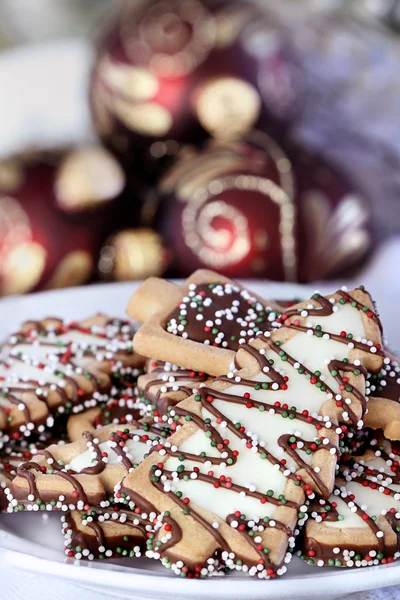 Christmas Tree Cookies — Stock Photo, Image