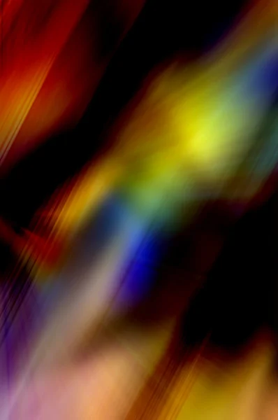 Fundo escuro abstrato nas cores amarela, vermelha, marrom e azul . — Fotografia de Stock