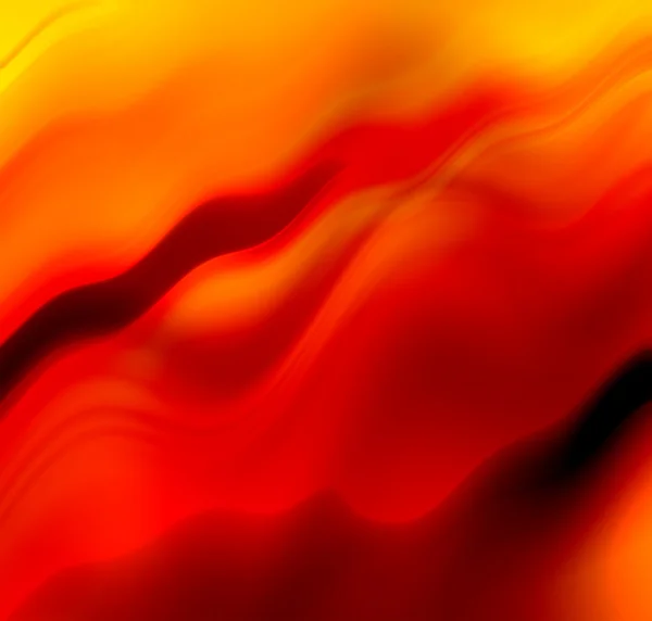 Abstract wavy background in red, orange and yellow colors — Stock Photo, Image